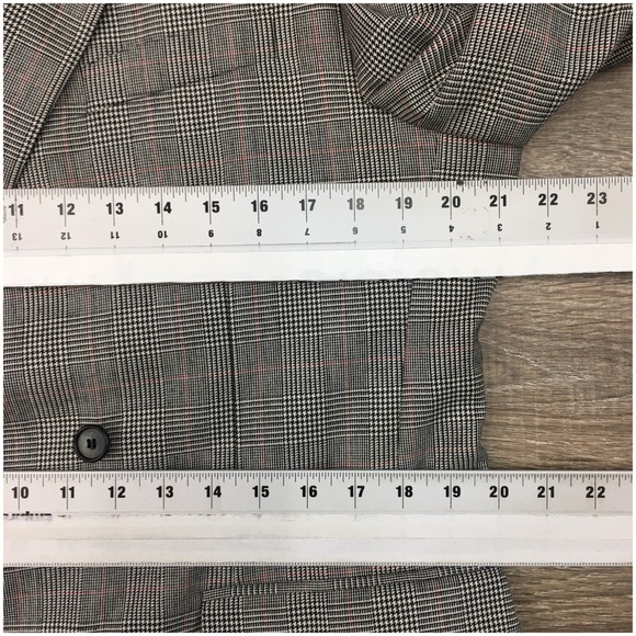 CALVIN KLEIN Mens Double Breasted Blazer Sport Coat Jacket Size‎ 42L Suit ITALY - Picture 7 of 12